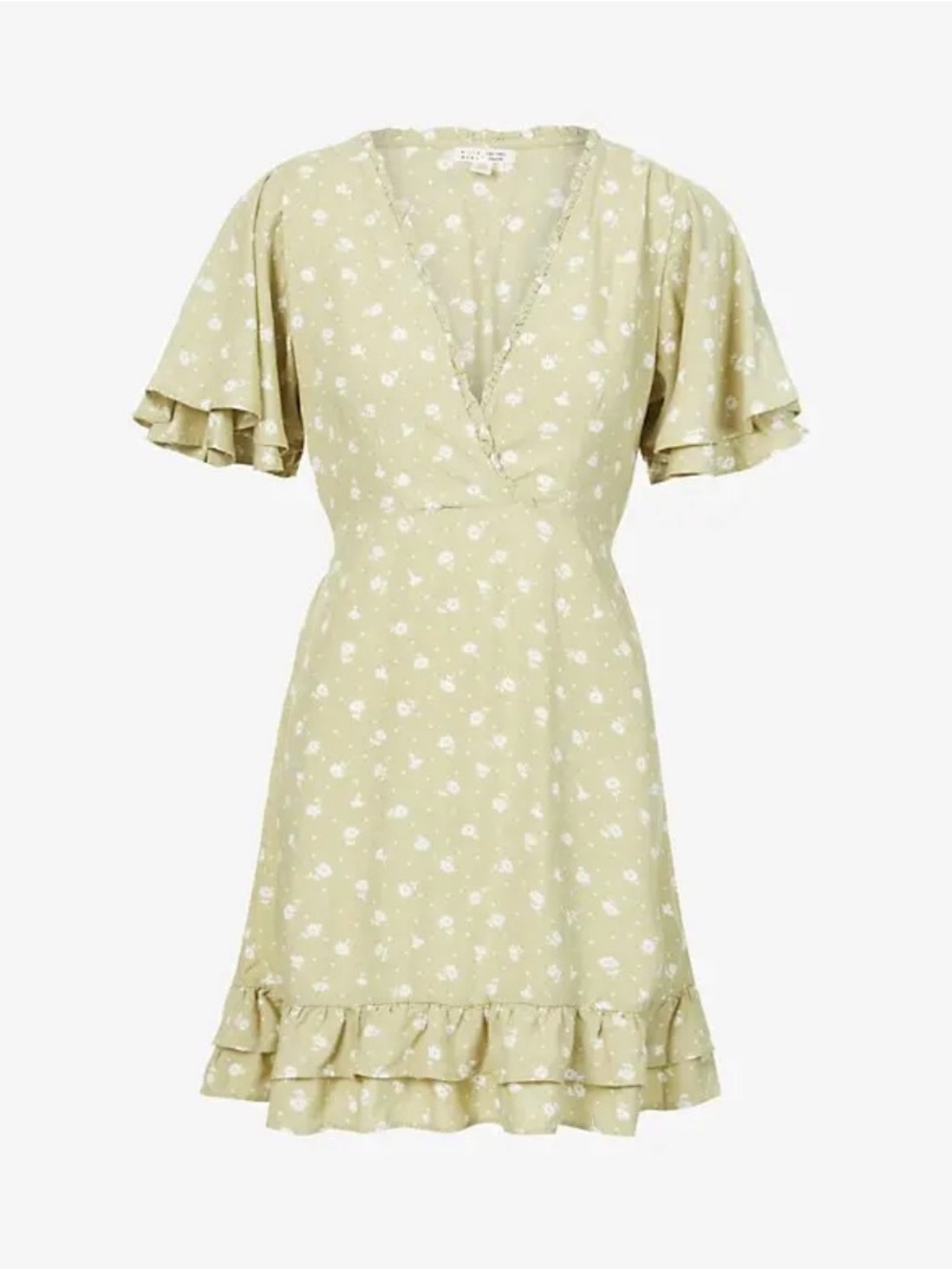 Billabong x The Salty Blond In Bloom Floral Print Mini Dress - Size Medium